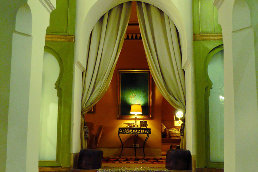 Riad Camilia - Living Room Entry