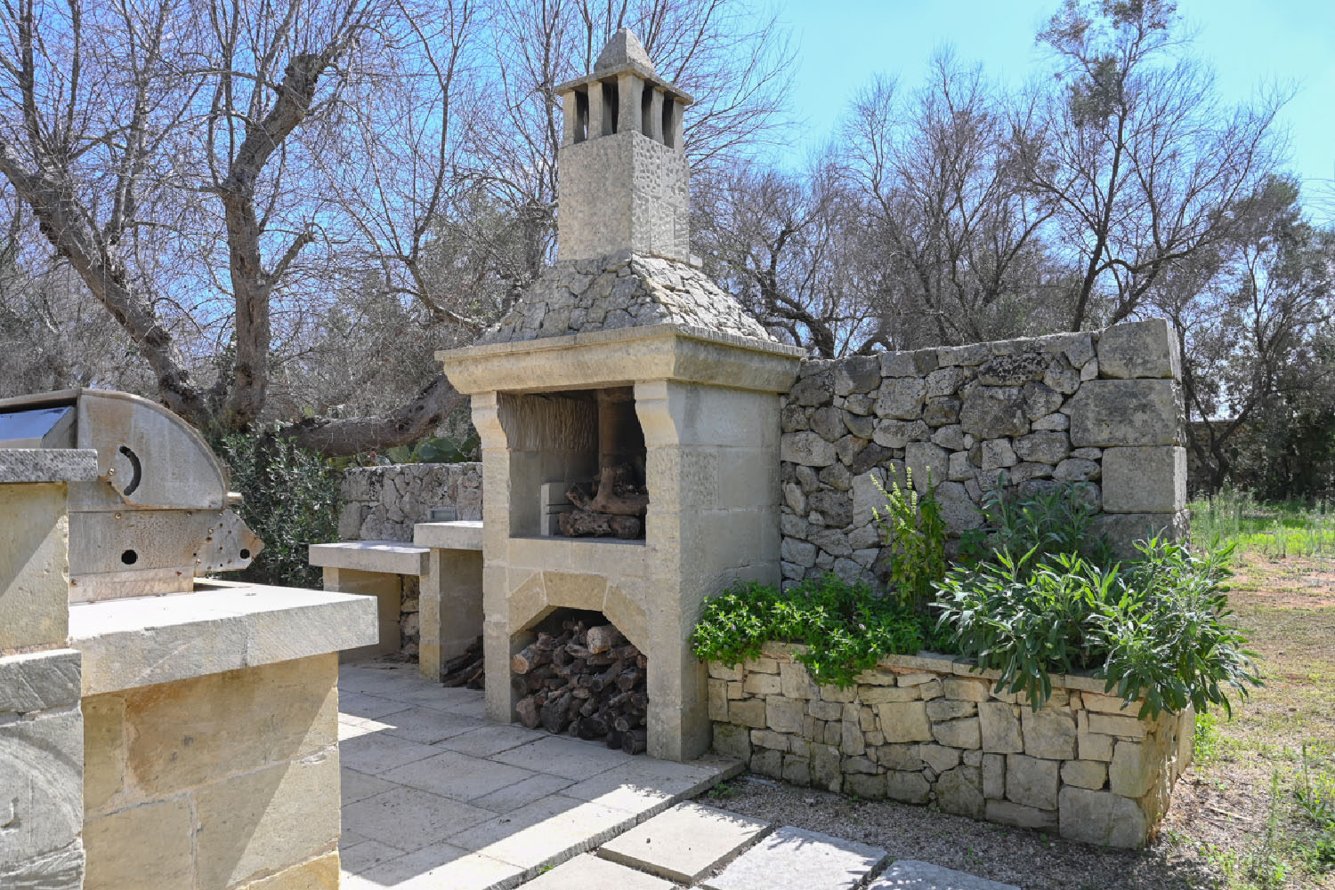 Masseria Calavaggi - Outdoor Kitchen