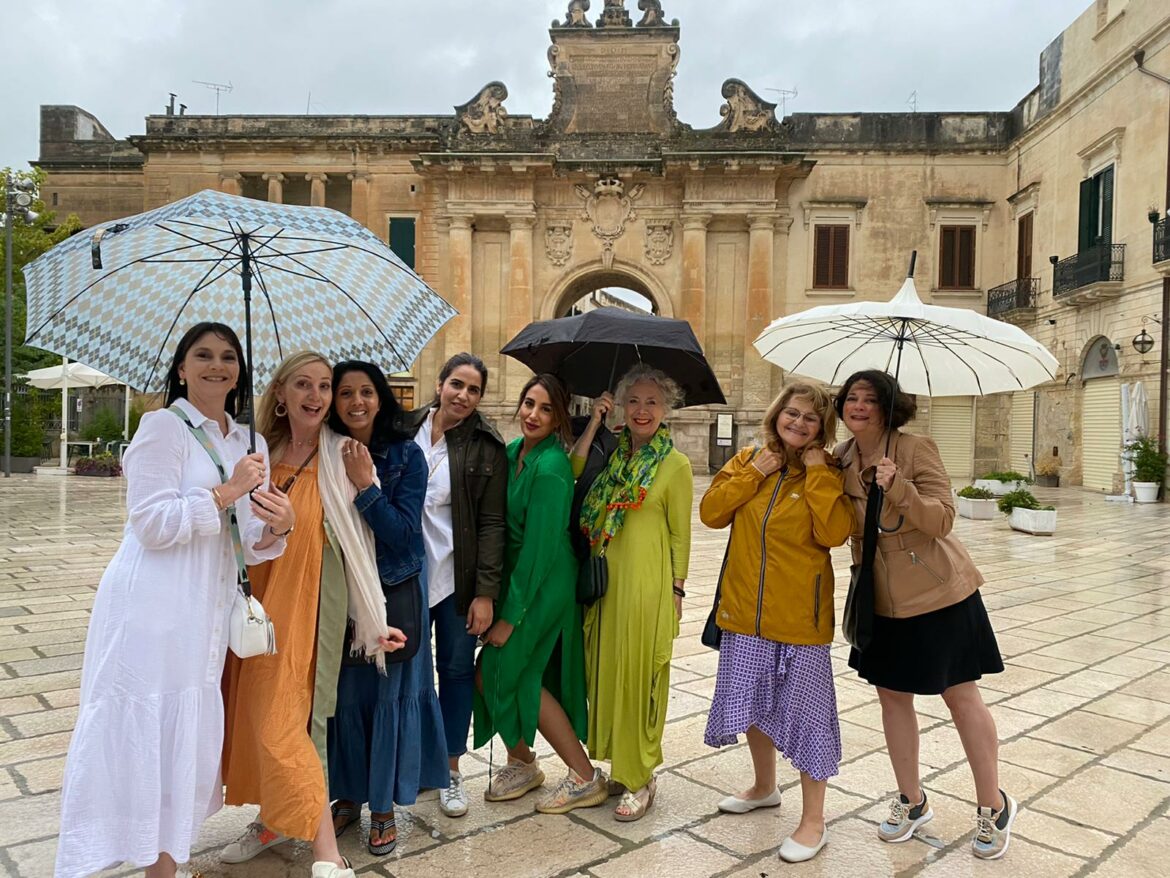 Group visiting Lecce