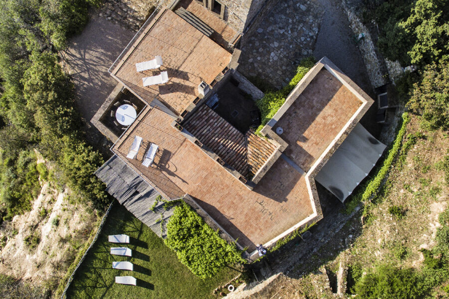 Villa Talamone Sea View - Aerial