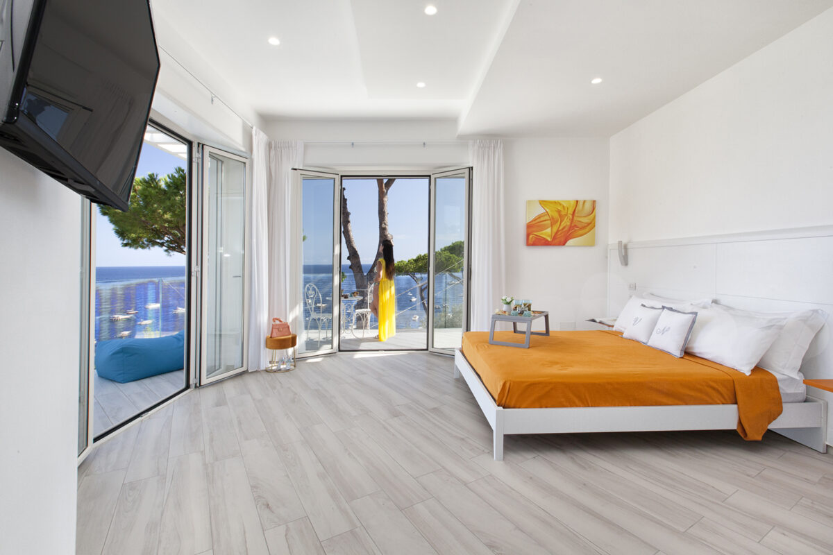 Villa Nerano Amalfi - Double Bedroom