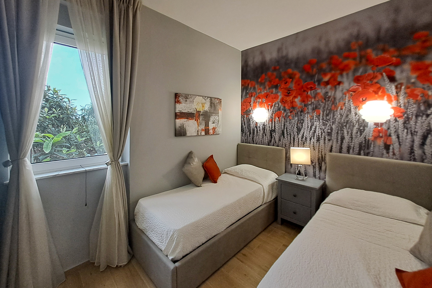 Villa Giardini del Principe - Twin Bedroom
