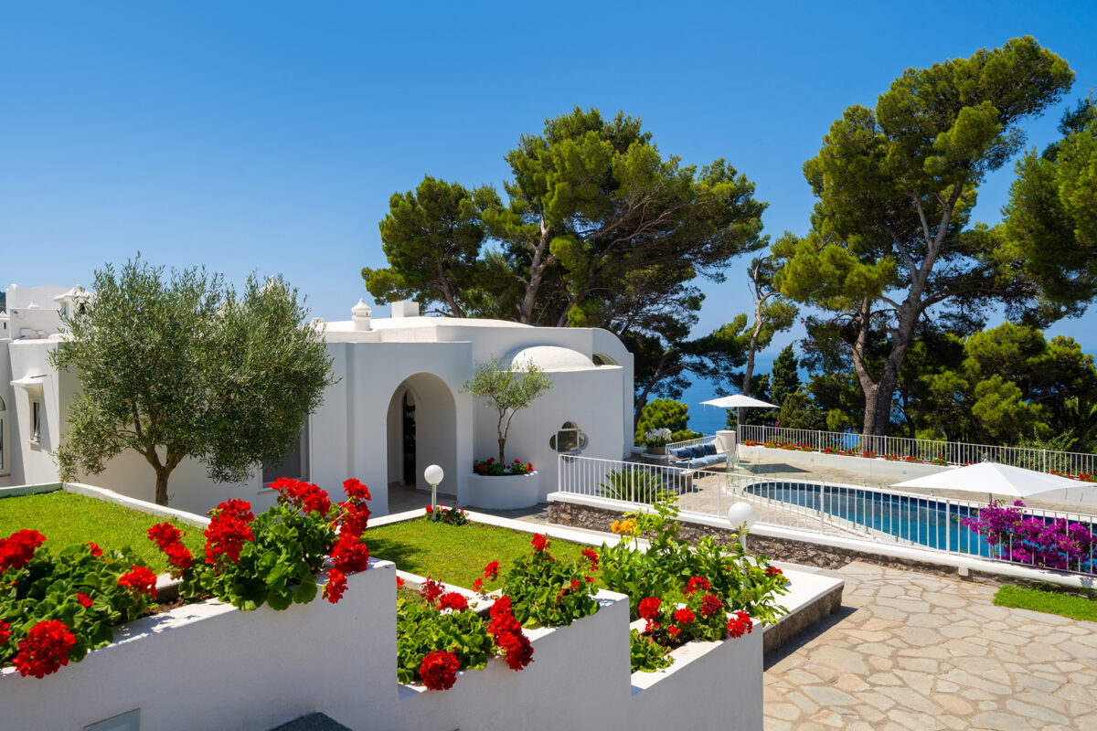 Villa Geranio Capri - Exterior - Entrance