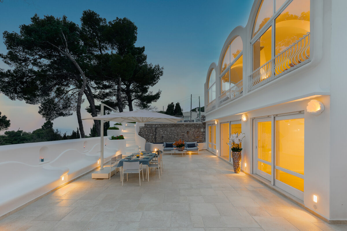 Villa Geranio Capri - Alfresco Dining