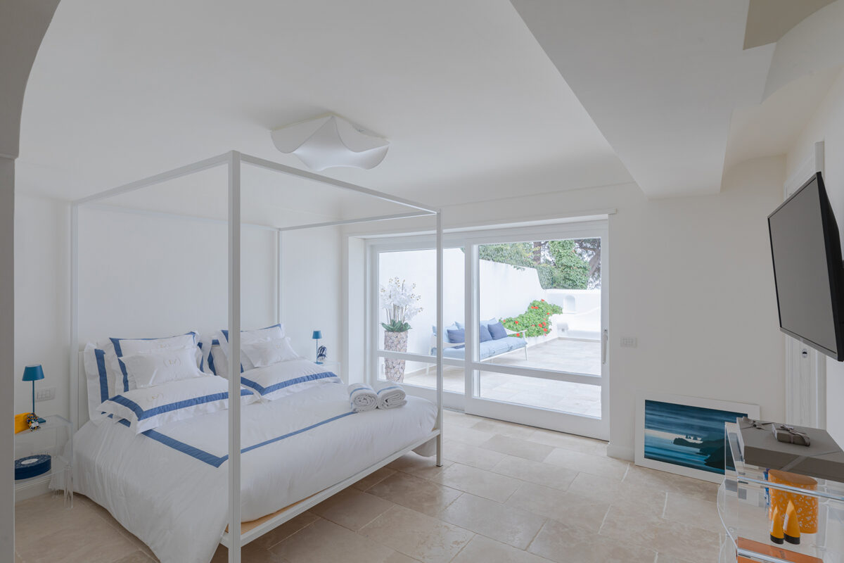 Villa Geranio Capri - Master Bedroom - Double Bedroom