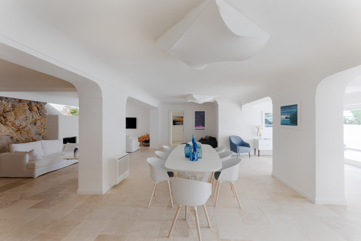 Villa Geranio Capri - Dining Area - Living Room