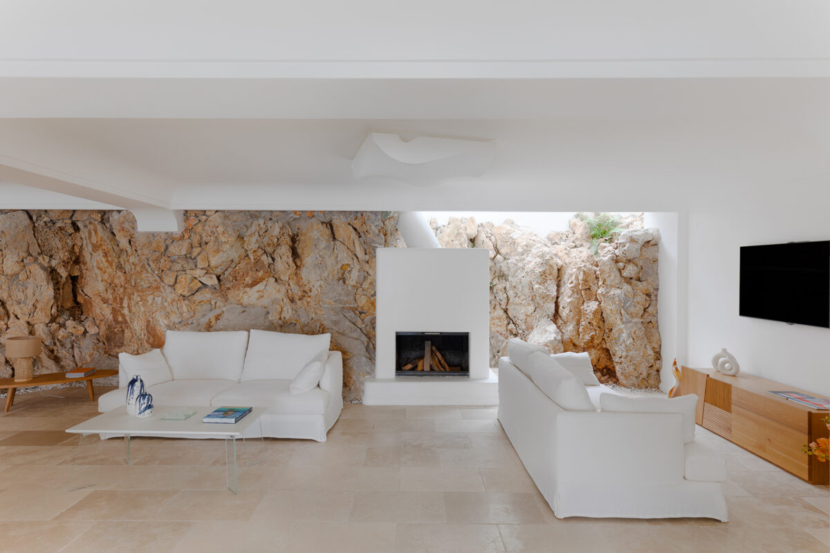 Villa Geranio Capri - Living Room
