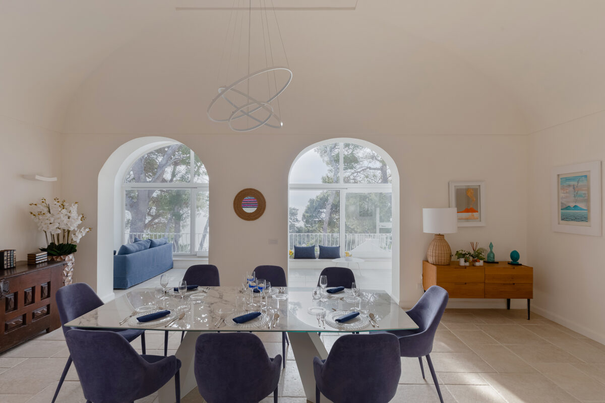 Villa Geranio Capri - Dining Room