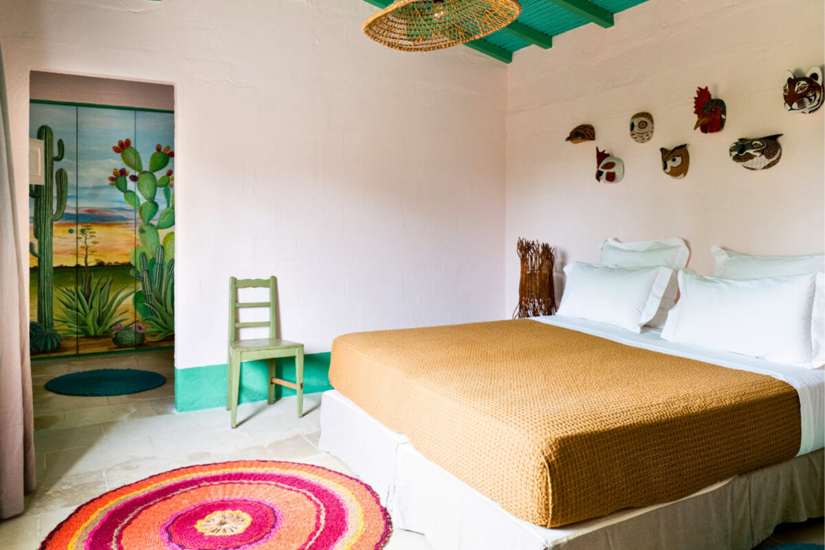 Torre Carpignano - Peach Bedroom