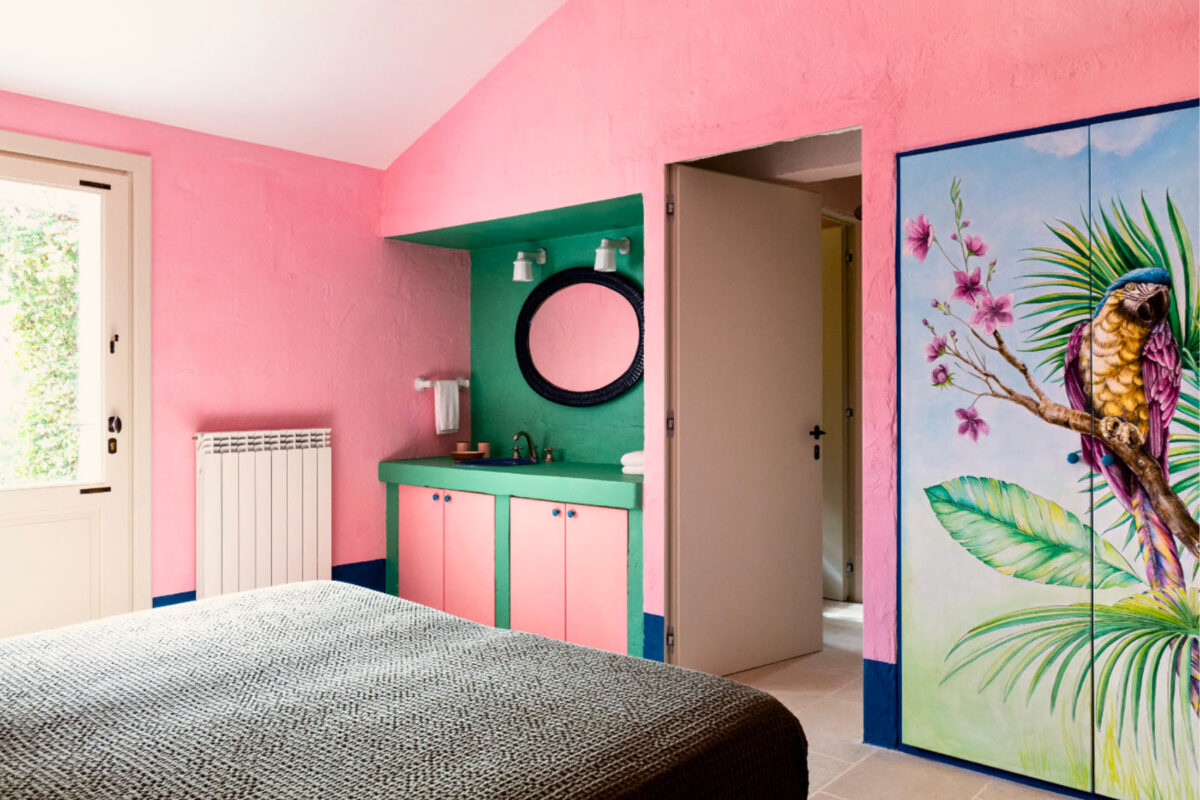 Torre Carpignano - Pink Bedroom