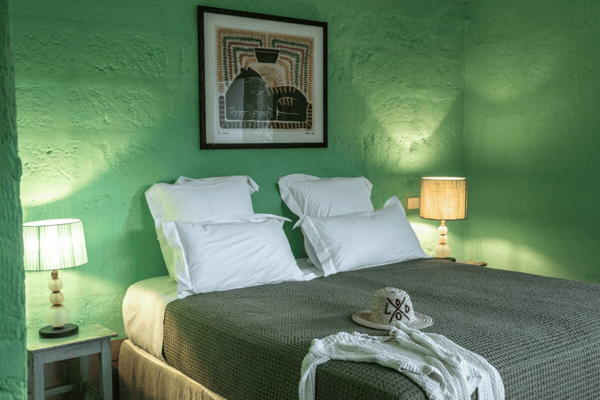 Torre Carpignano - Green Bedroom