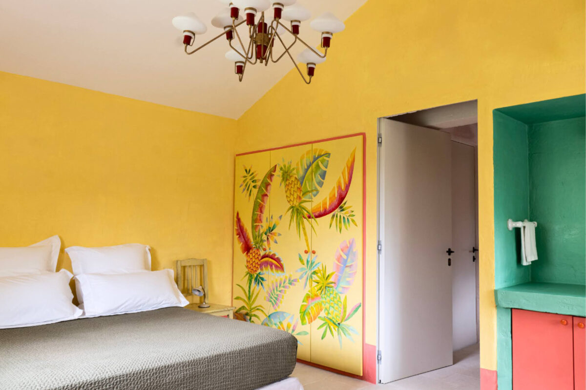 Torre Carpignano - Yellow Bedroom