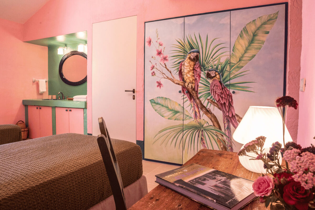 Torre Carpignano - Pink Bedroom