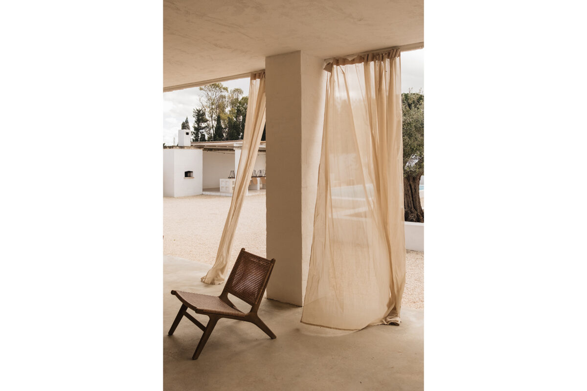 Masseria Simplicity - Exterior Covered Sitting Area