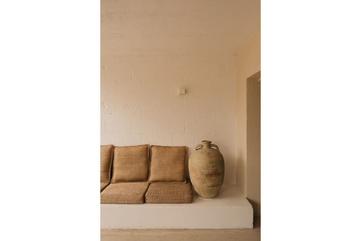 Masseria Simplicity - Exterior Covered Sitting Area