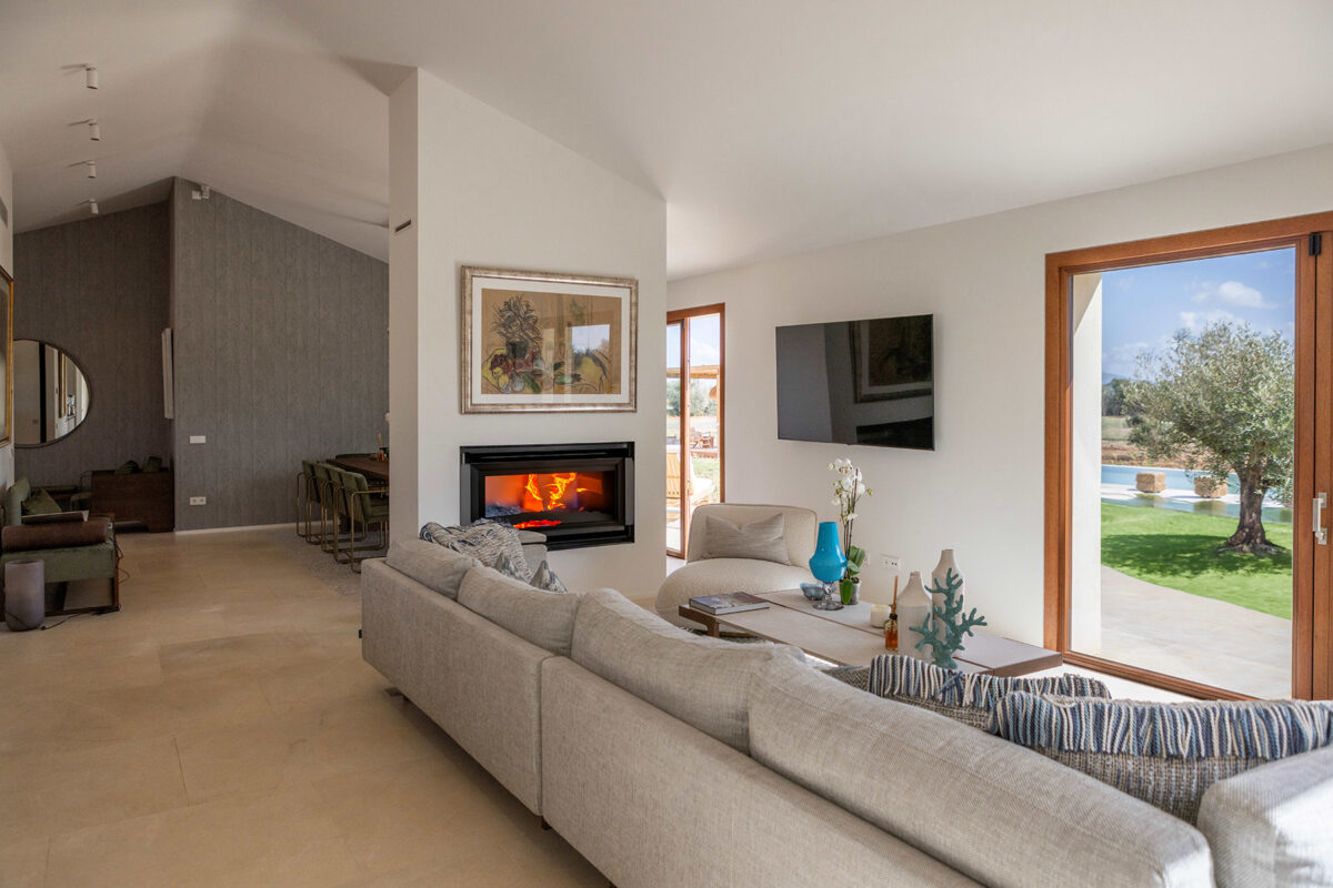 Finca Maya - Living Room