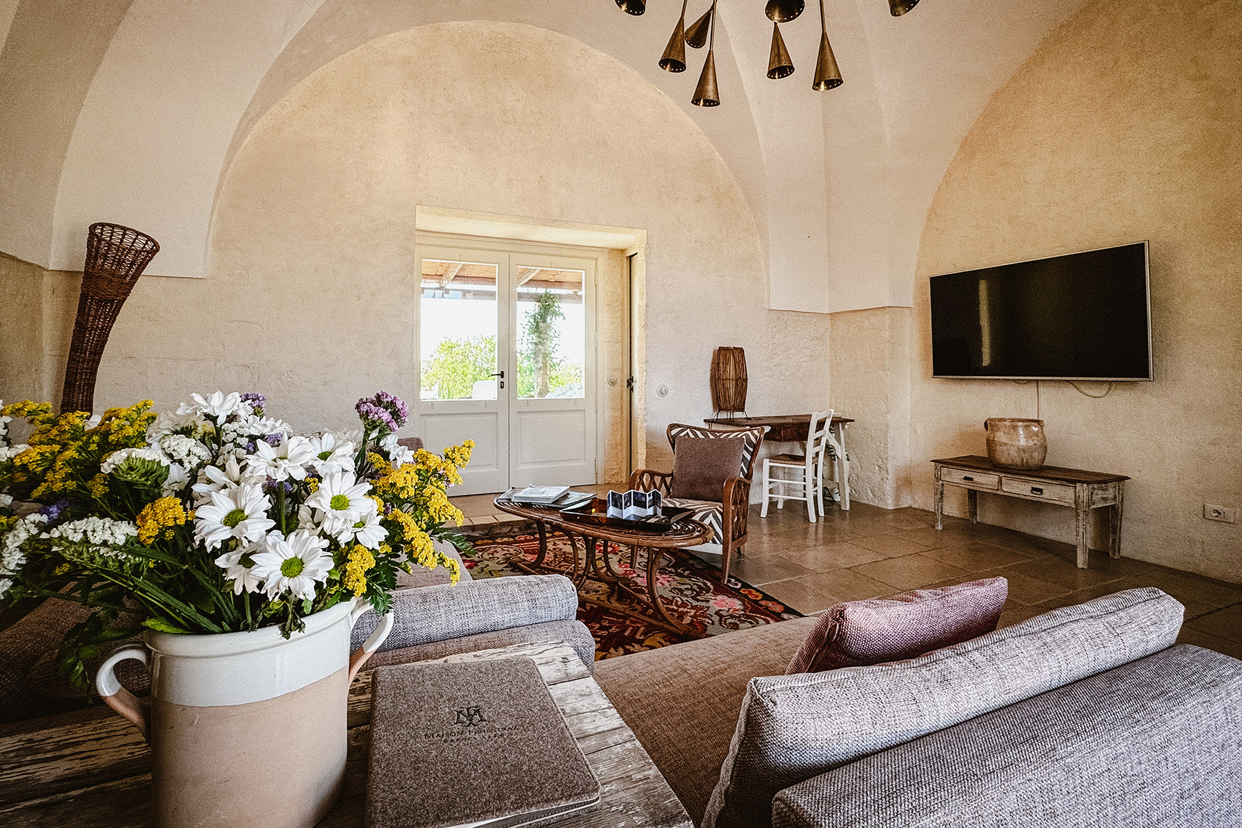 Masseria Carpignano Salentino II. - Living Room