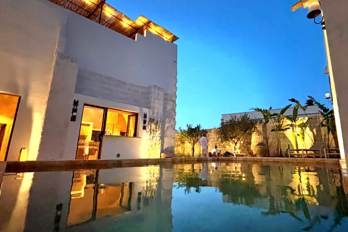 Masseria Fontana - Exterior - Pool At Night