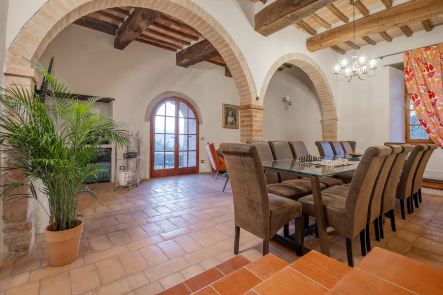 Castello Bonaparte - Tower Palace - Living Room Dining Room