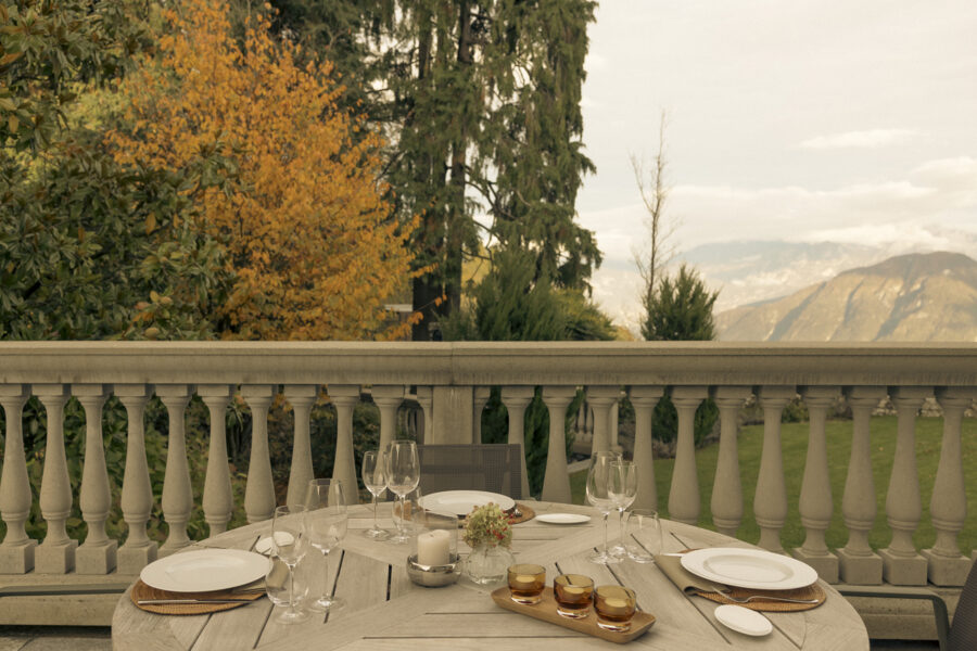 Villa Peduzzi Lake Como - Alfresco Dining