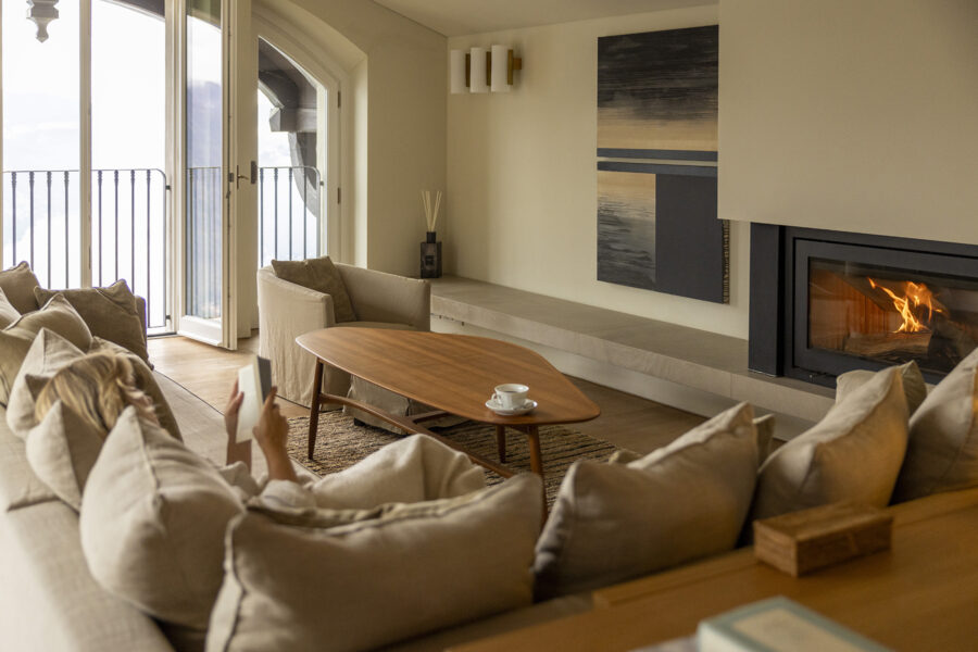 Villa Peduzzi Lake Como - Living Room