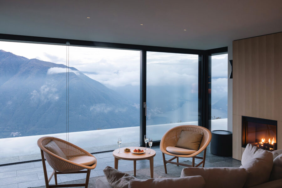 Villa Peduzzi Lake Como - Living Room