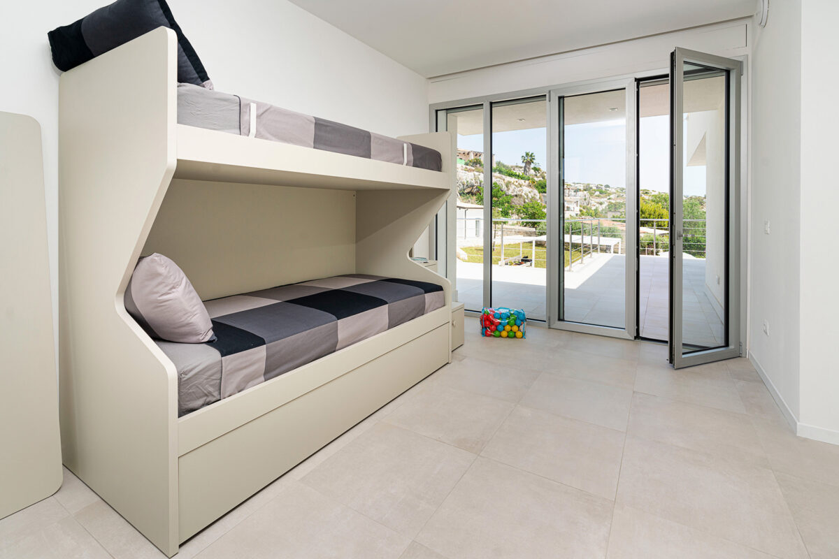 Villa Capo Murro - Twin Bedroom Bunk Beds