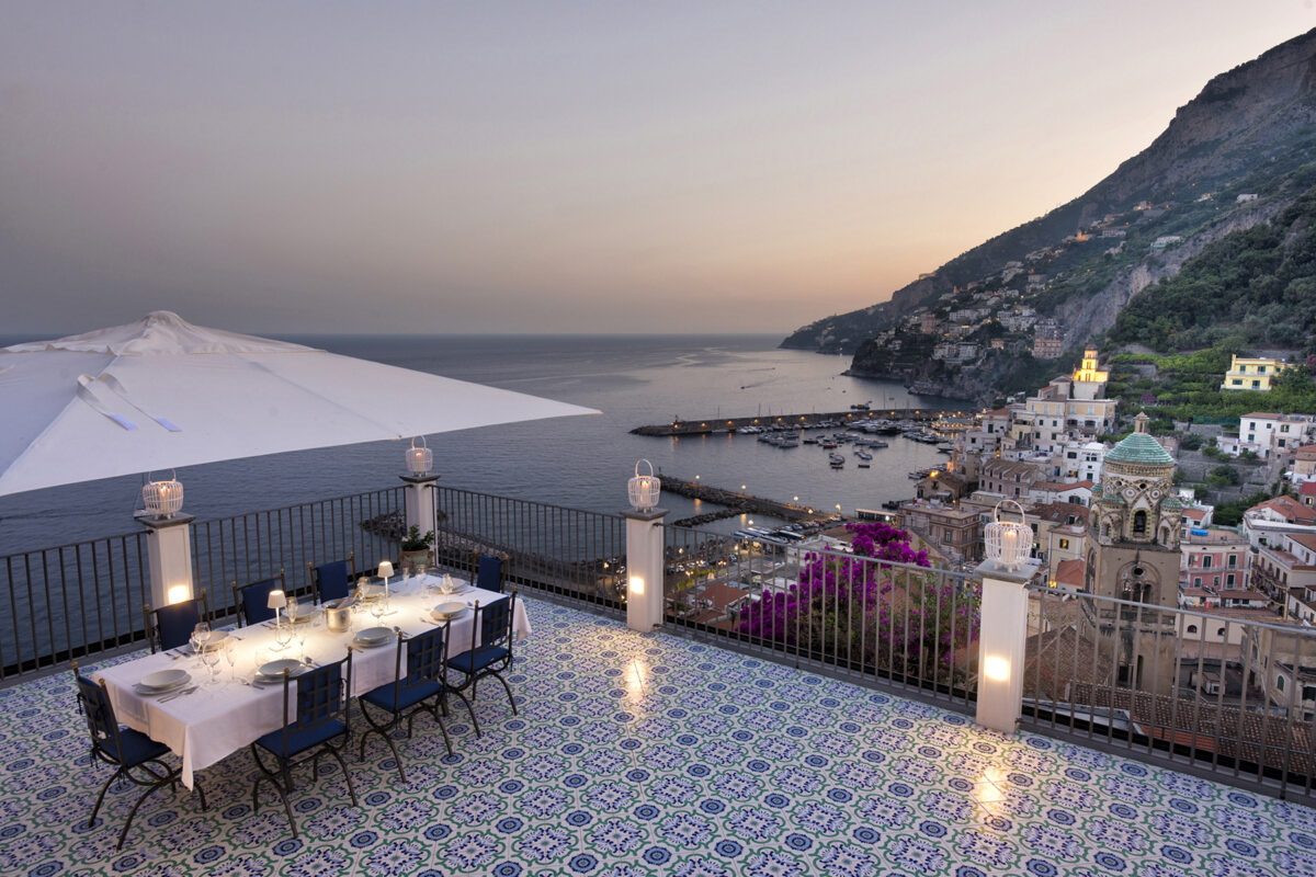 Villa Prefetturi Amalfi - Terrace - Alfresco Dining