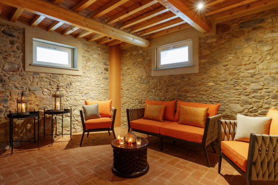 Villa Vorno - Spa - Sitting Area