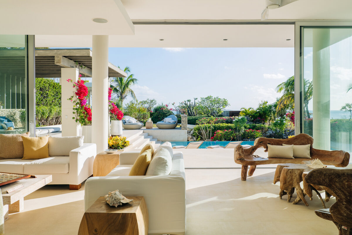 Little Bay Anguilla - North Villa Sitting Room