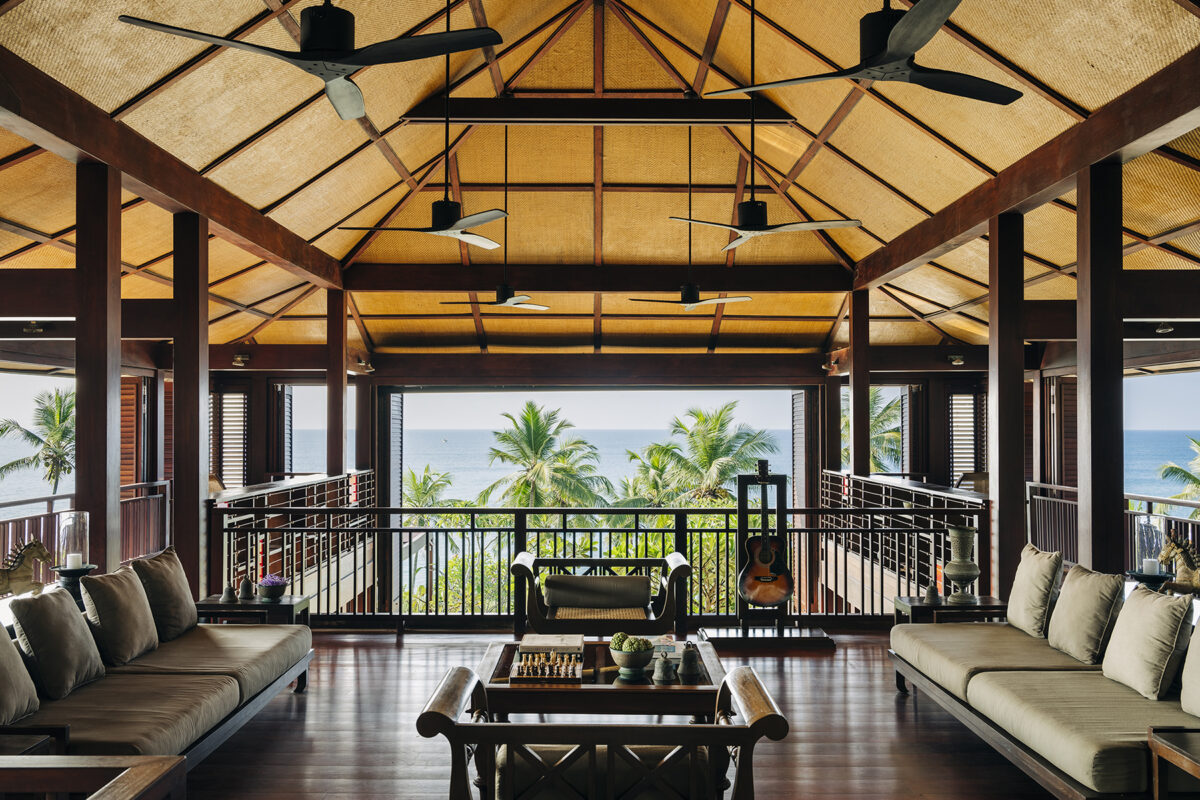 Villa Monara and Divia - Living Sala Library