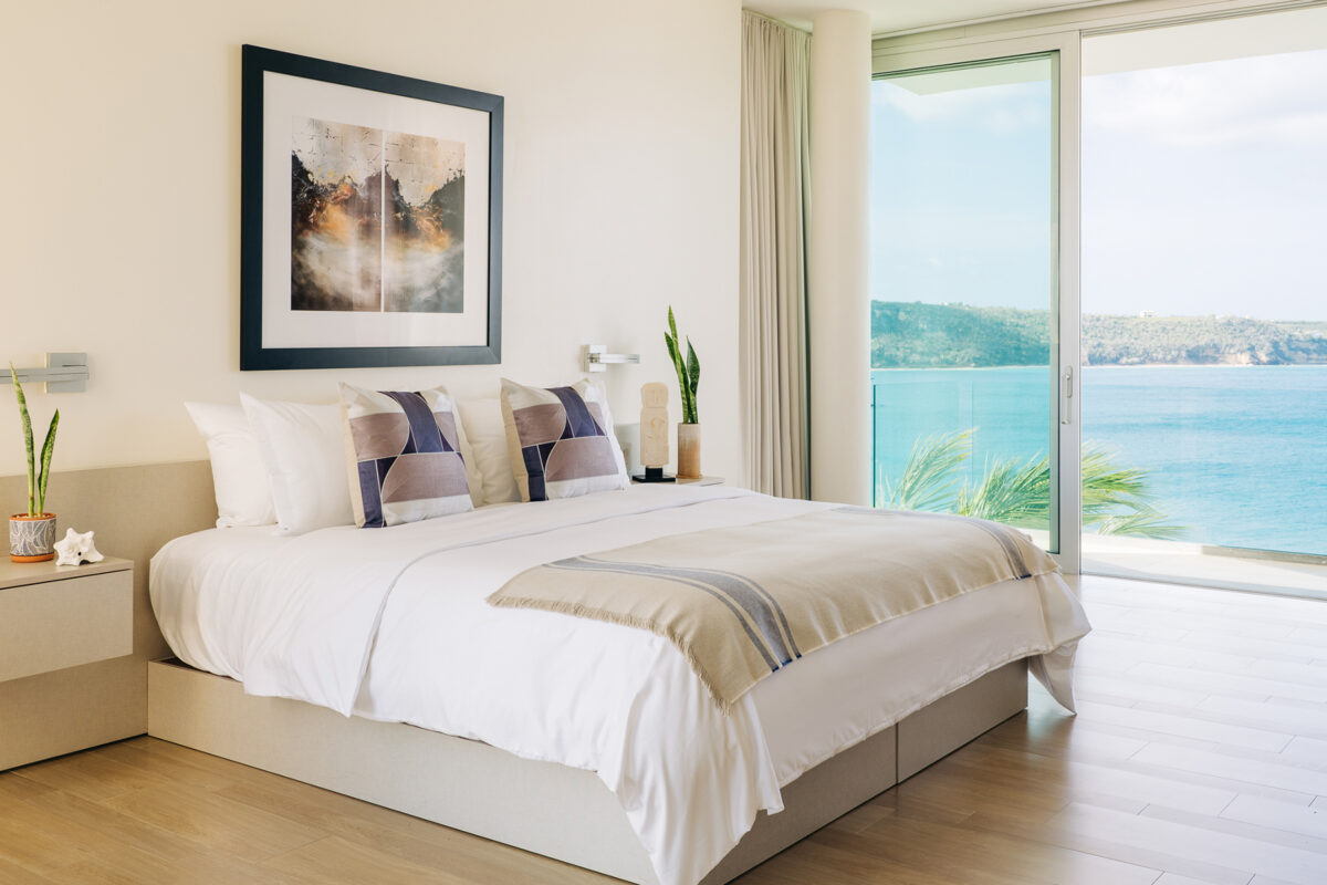 Little Bay Anguilla - Ocean View Guest Room Double Bedroom 2