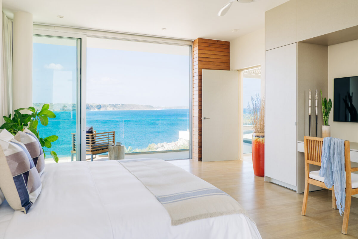 Little Bay Anguilla - Ocean View Guest Room Double Bedroom 2