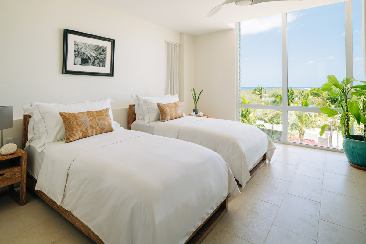 Little Bay Anguilla - Guest Room Twin Bedroom