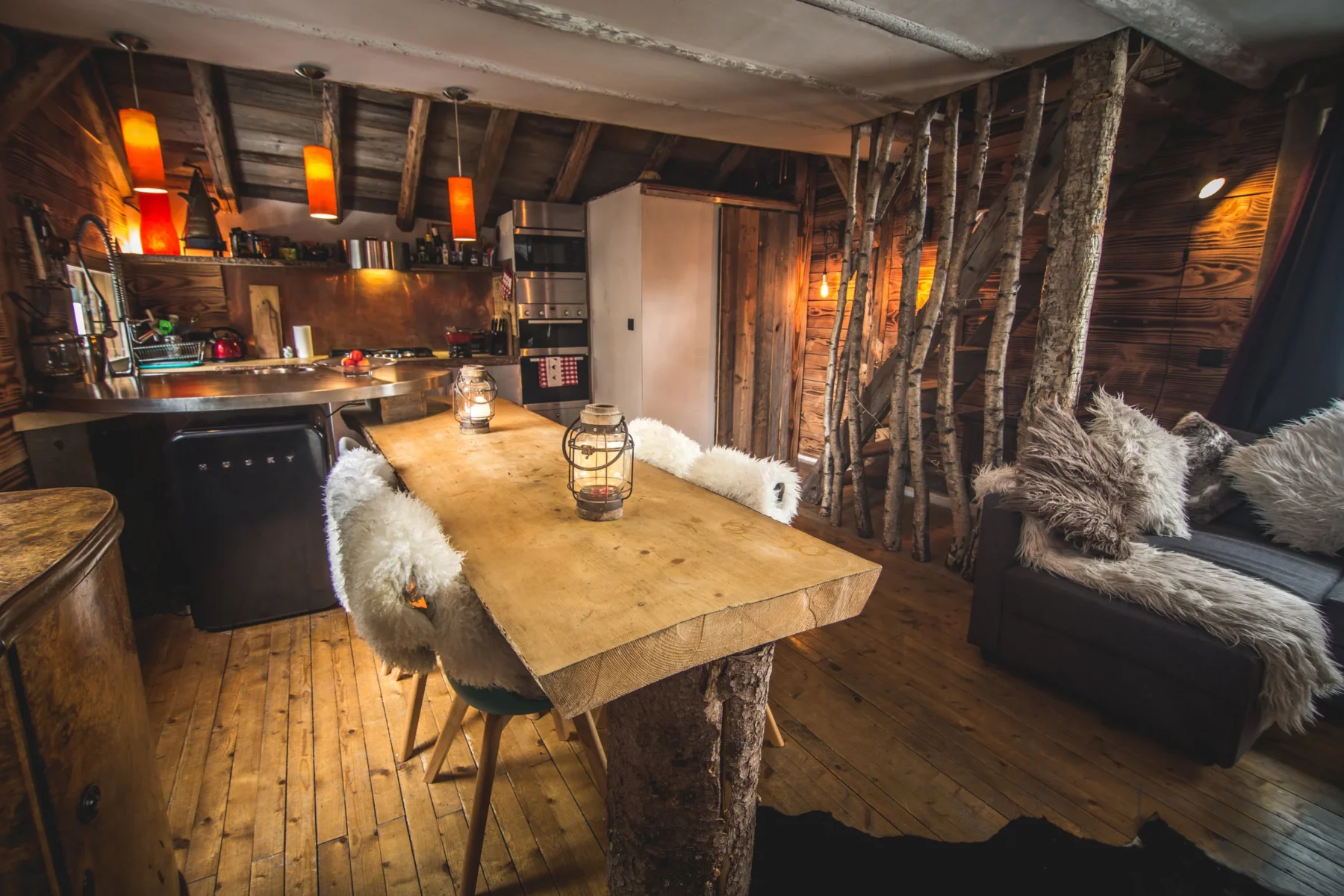 dining room chalet fnet