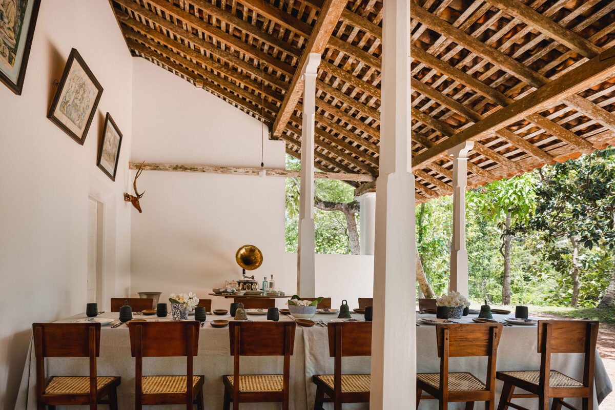 Villa Monara and Divia -Dining - Ayureveda Colonial House