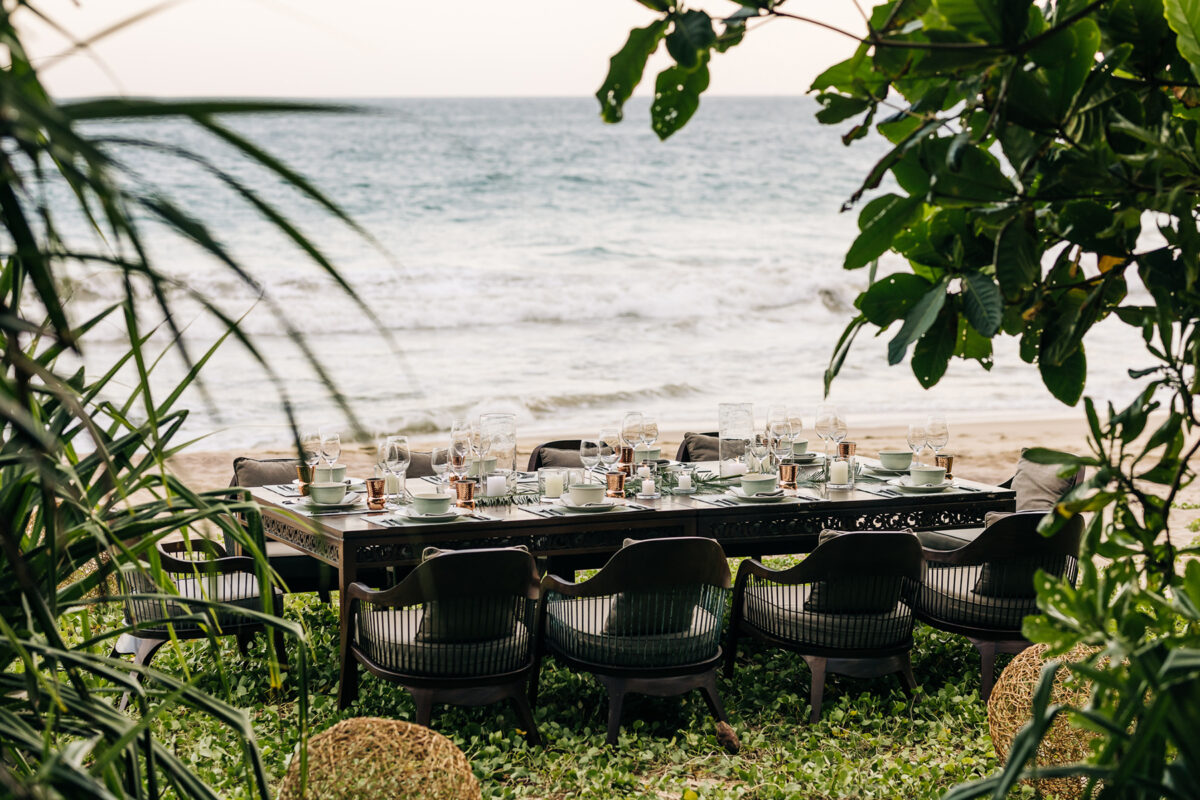 Villa Monara and Divia - Dining - Beach Dinner
