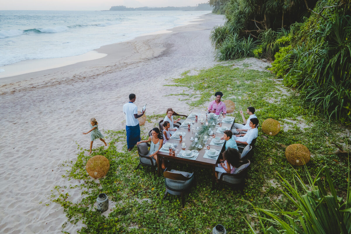 Villa Monara and Divia - Dining - Beach Dinner
