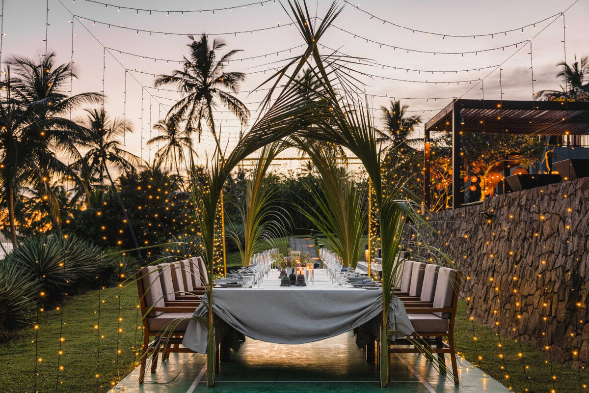 Villa Monara and Divia - Dining - Fairy Tale Dinner at Dusk