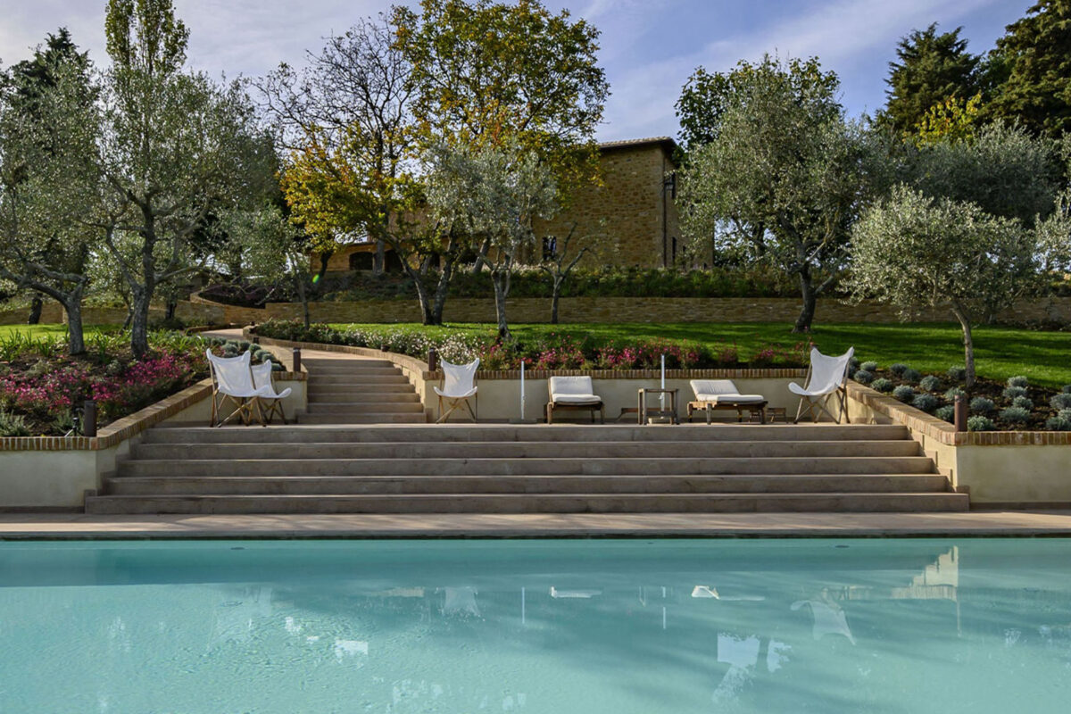 Relais Bartolomeo - Exterior - Pool + Gardens + Villa
