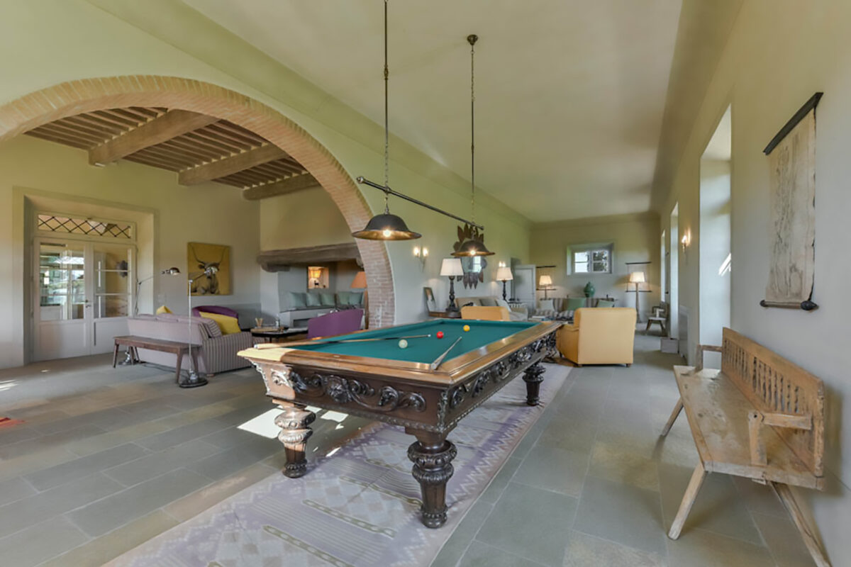 Castel di Pietra - Billiards Room
