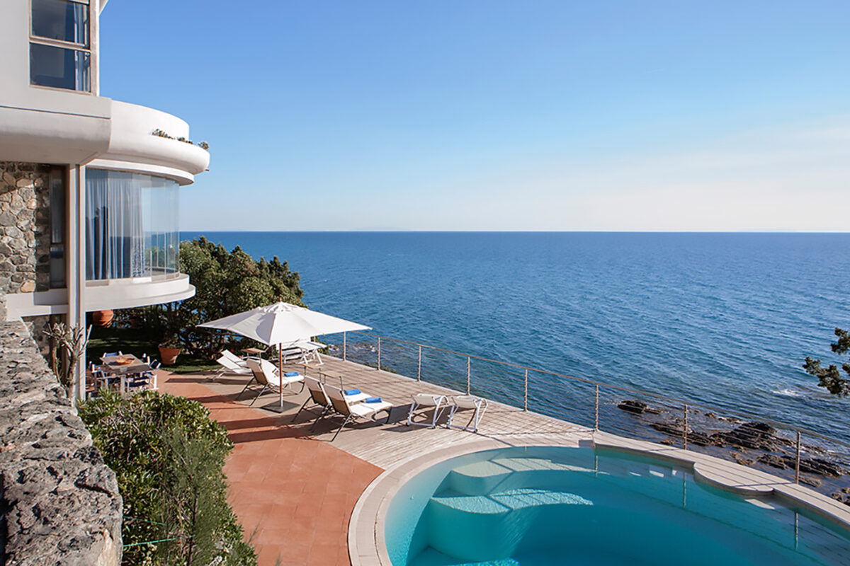 Villa Rosignano Sea Front - Pool