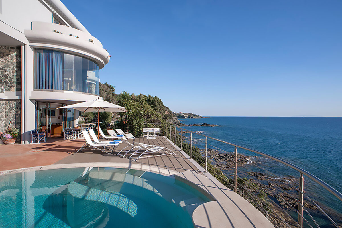 Villa Rosignano Sea Front - Pool