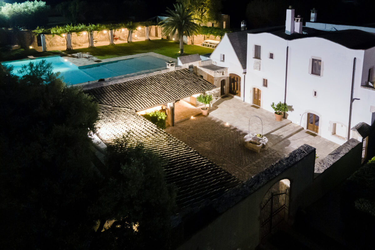 Masseria Putignano - Exterior at Night