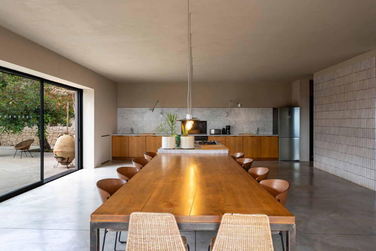 Villa Panorama in Noto - Dining Room