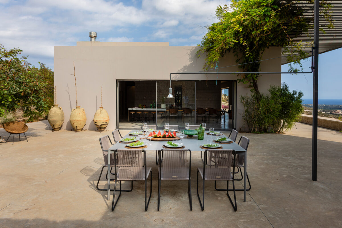 Villa Panorama in Noto - Alfresco Dining