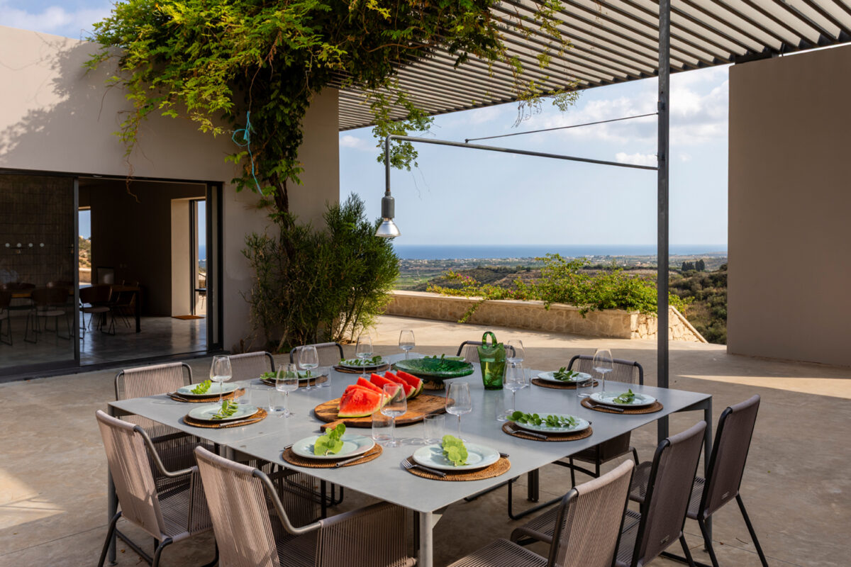 Villa Panorama in Noto - Alfresco Dining